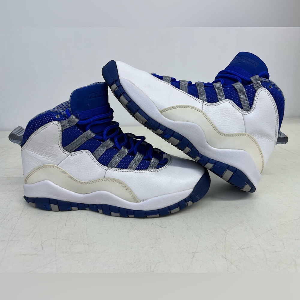 Size 4.5 Youth - Jordan 10 Retro "Old Royal"